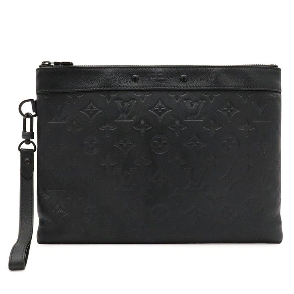 Louis Vuitton Monogram Shadow Pochette To Go Clutch